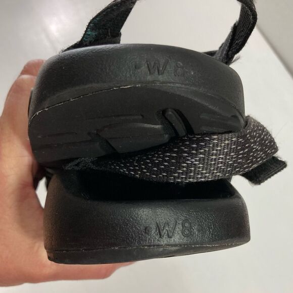 Chaco Women’s ZX/2 Classic Sandals Size 8 Black Adjustable Straps Hiking Outdoor - Picture 8 of 9